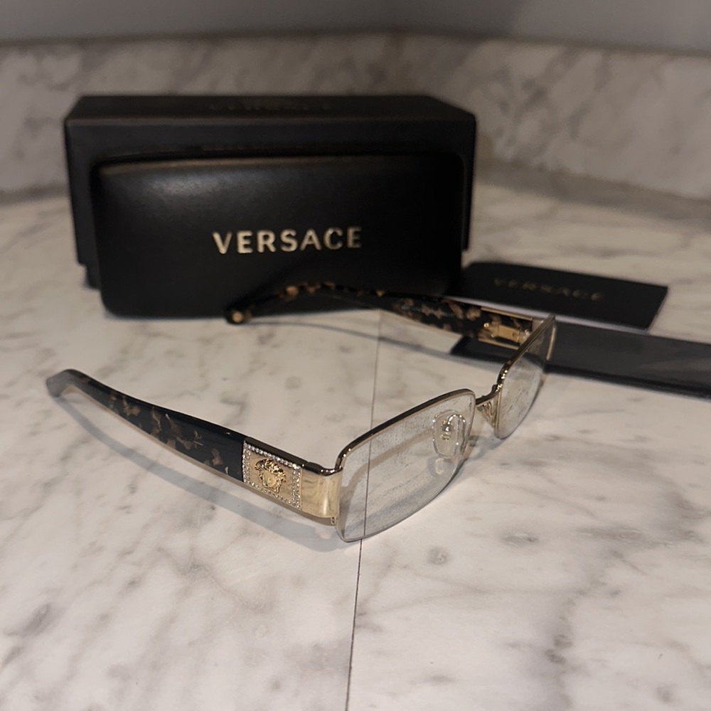 Versace Diamond Crystal Eyeglasses